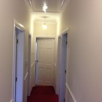 Hallway after painting