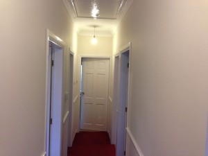 Hallway after painting