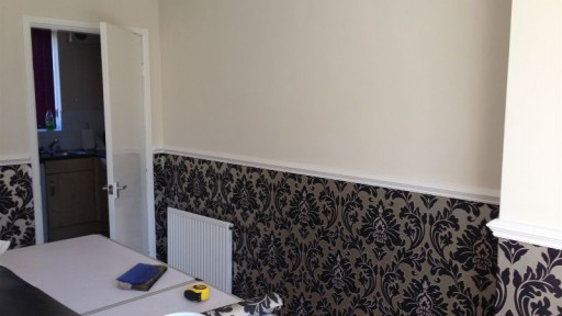 Post decorating of the room