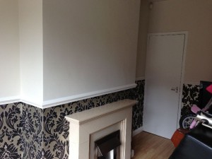 Post decorating of the room