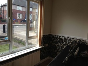 Post decorating of the room