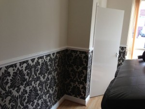 Post decorating of the room