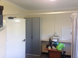 Medical room painting complete.