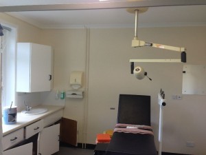 Medical room painting complete.