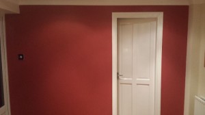 Kitchen painting project finish.