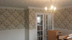Complete wallpaper job done.
