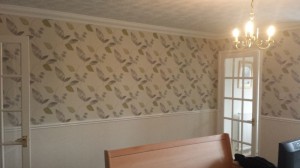 Complete wallpaper job done.