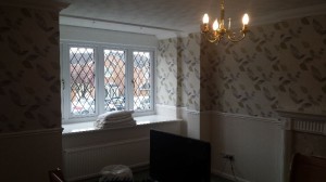 Complete wallpaper job done.