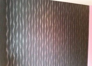 Feature wall complete.