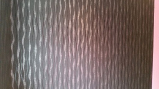 Feature wall complete.