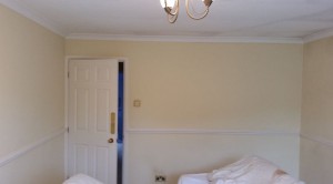 Living room before.