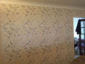 Finished wall.