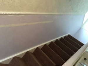 Prior to decoration.