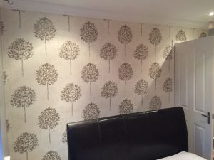 Bedroom prior to decorating.