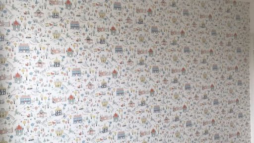 After I applied wallpaper.