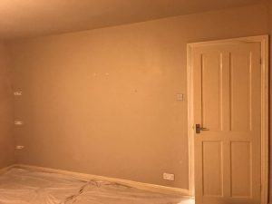 Prior to decoration.
