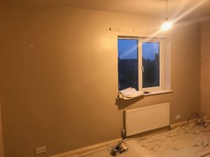 Prior to decoration.