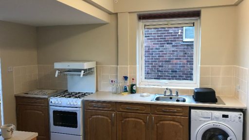 Kitchen after painting.