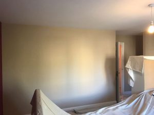 Bedroom walls before.