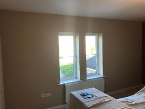 Bedroom walls before.
