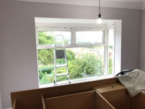 Bedroom after completion.