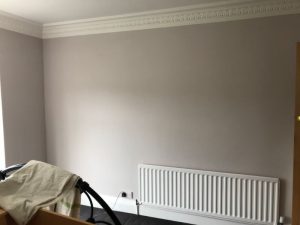 Bedroom after completion.