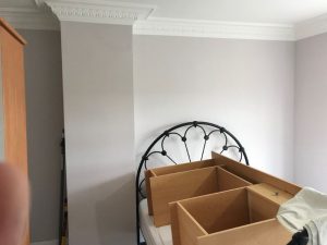 Bedroom after completion.