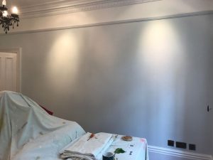 Dining room after completion.