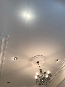 Dining room after completion.