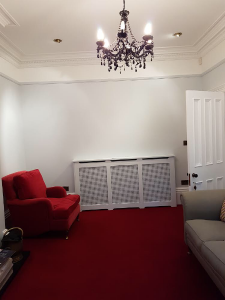 Dining room after completion.